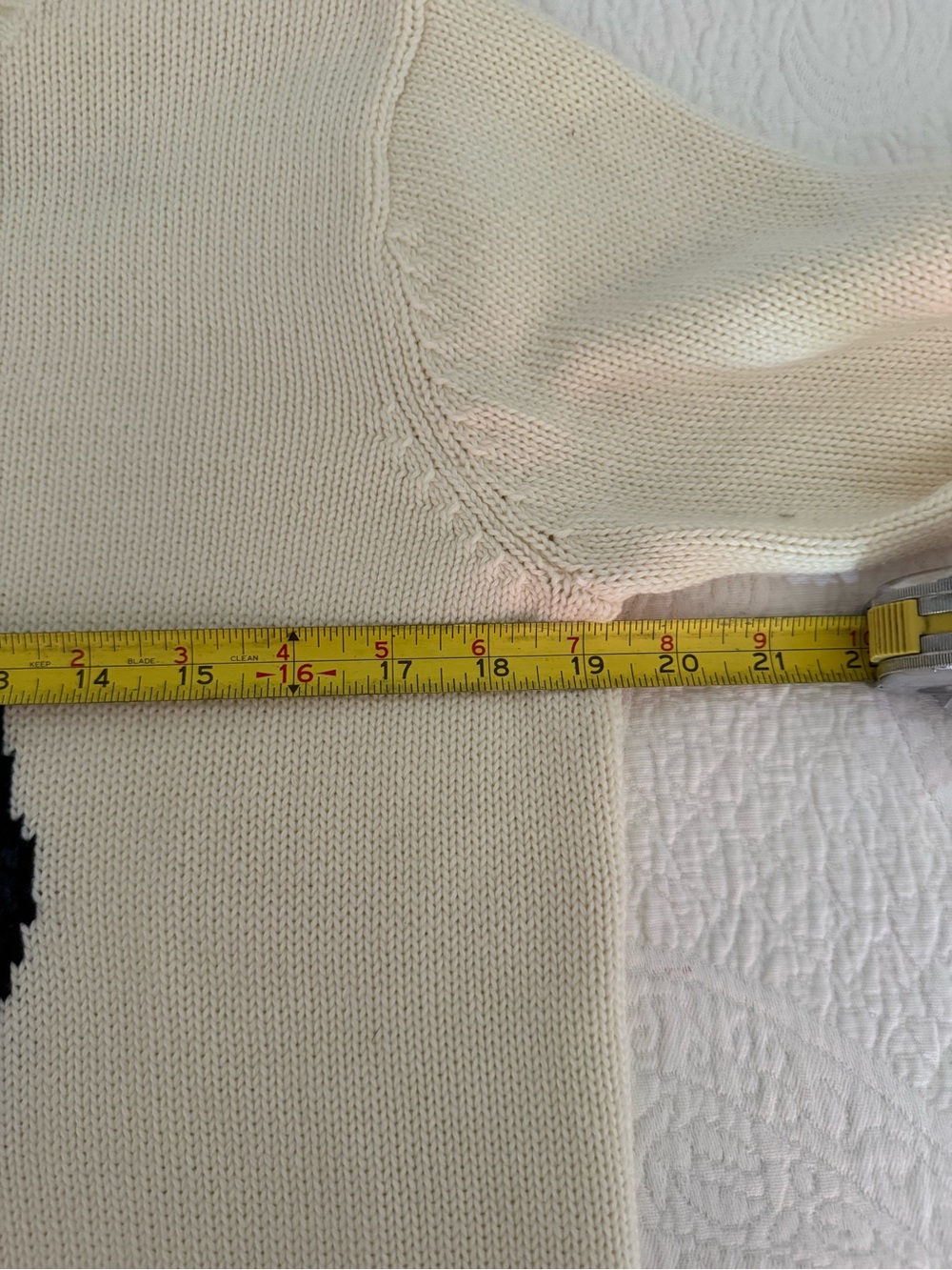 Polo by Ralph Lauren White Captain Bear Intarsia Crewneck Sweater❗️ - Picture 10 of 15